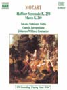 MOZART: Haffner Serenade, K. 250 / March, K. 249@